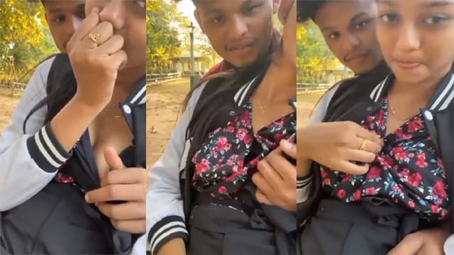 Desi Sweet School Girl – Outdoor Boobs Hard Play Viral
