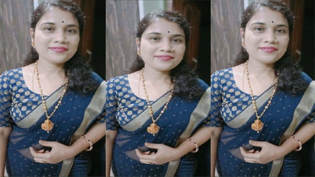 Indian Aunty Bathroom – Cute Desi Blue Film