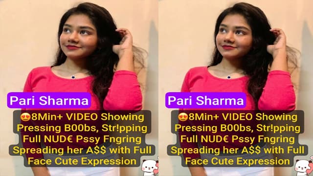 Pari Sharma Live Exclusive – 8Min Boobs Show