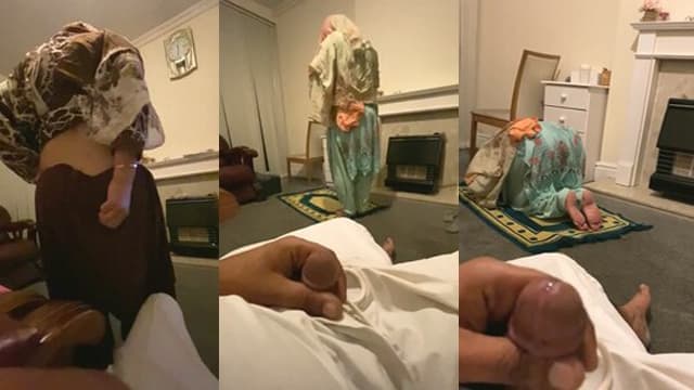 Muslim Hot Wife Doing Namaz Husband Jerking Mms
