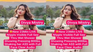 Sexy Divya Mistry Wet Shower Reveal First Time